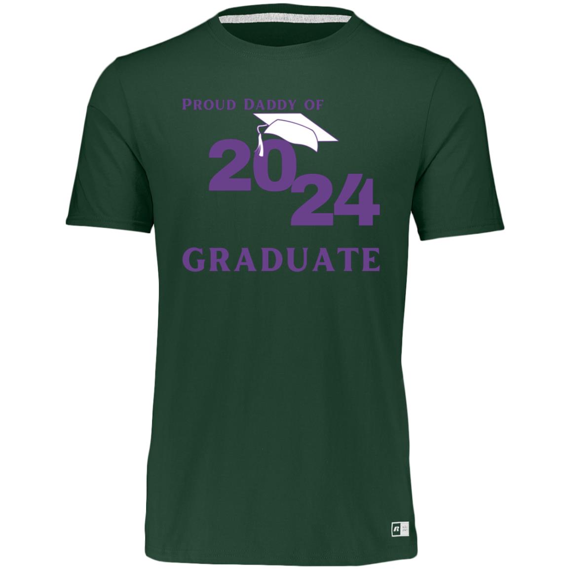 Proud Daddy -- 2024 Graduate -- Essential Dri-Power Tee