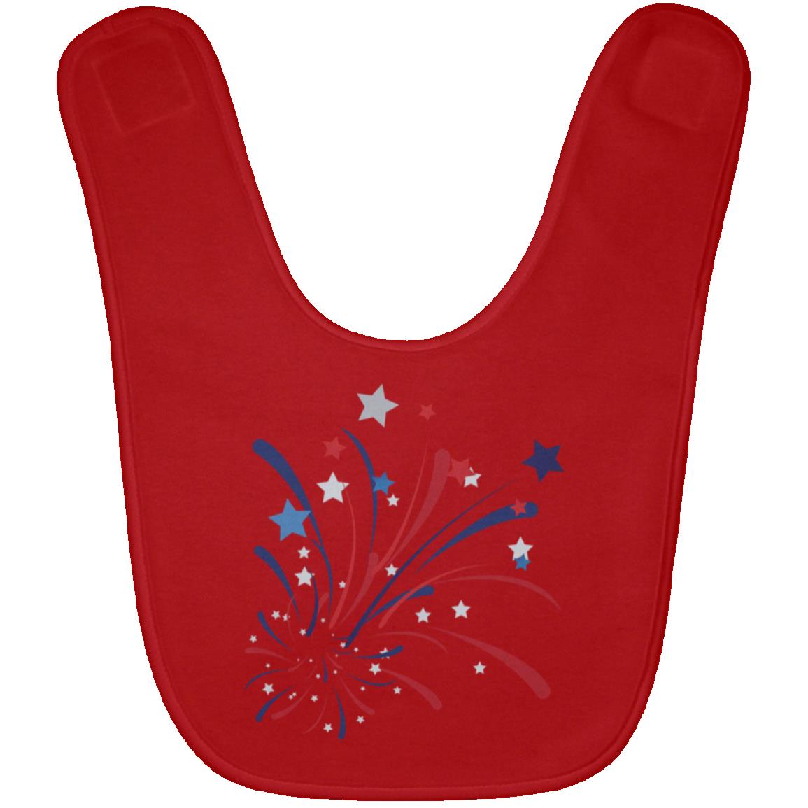 4th of July Firework -- Baby Bib