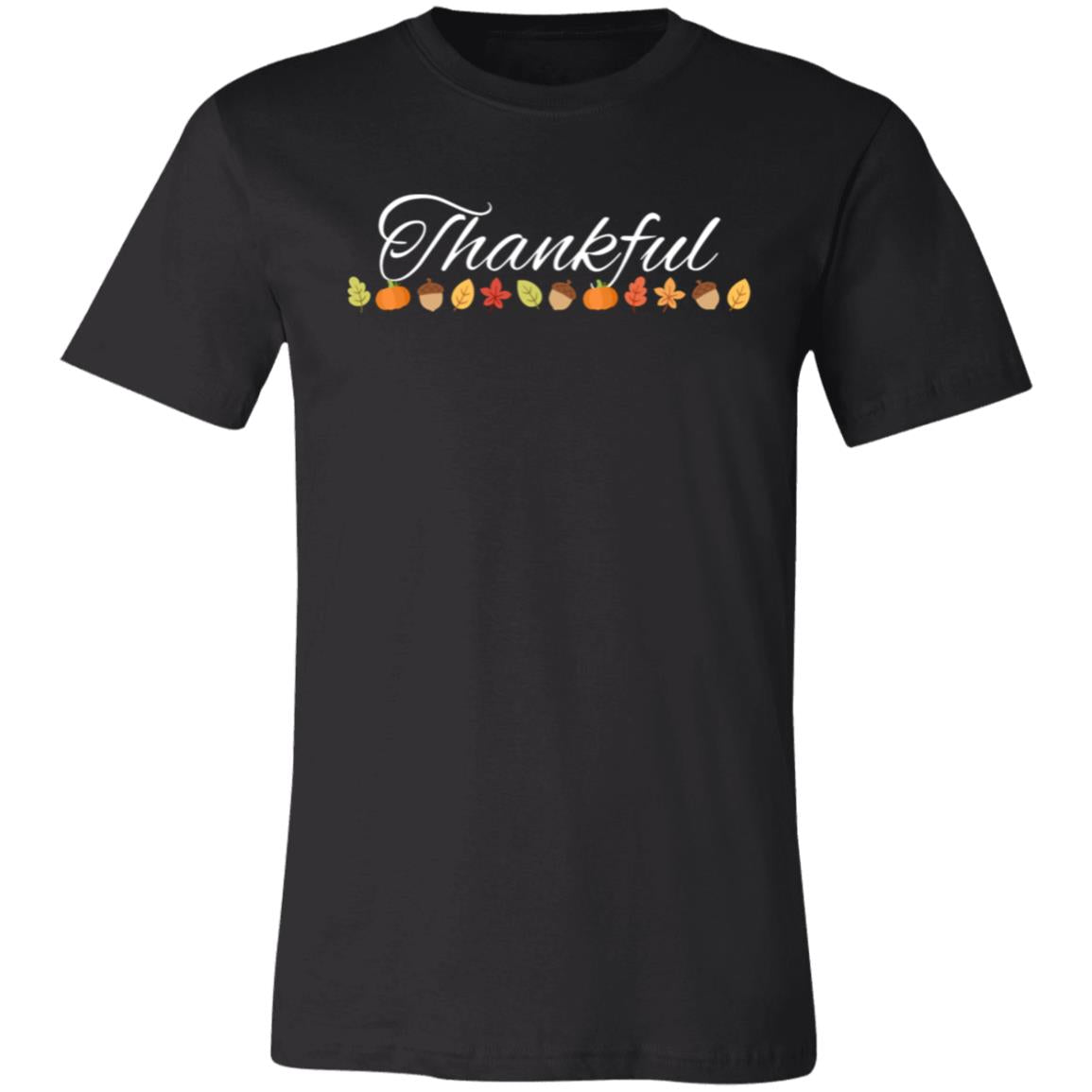 Thankful White -- Unisex Jersey Short-Sleeve T-Shirt