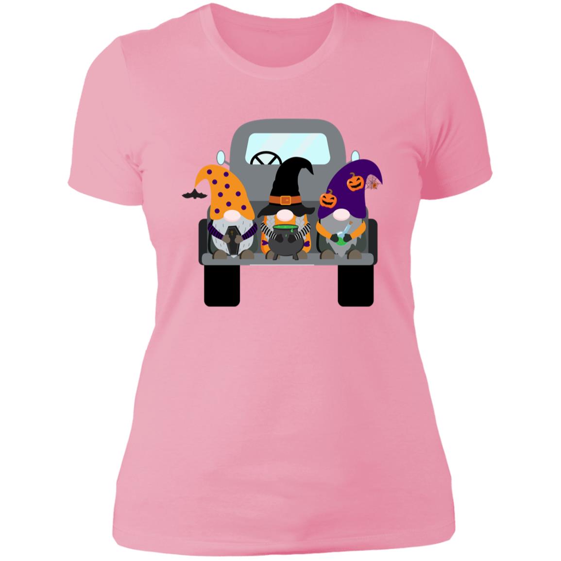 Halloween Gnomes in a Truck NL3900 Ladies' Boyfriend T-Shirt