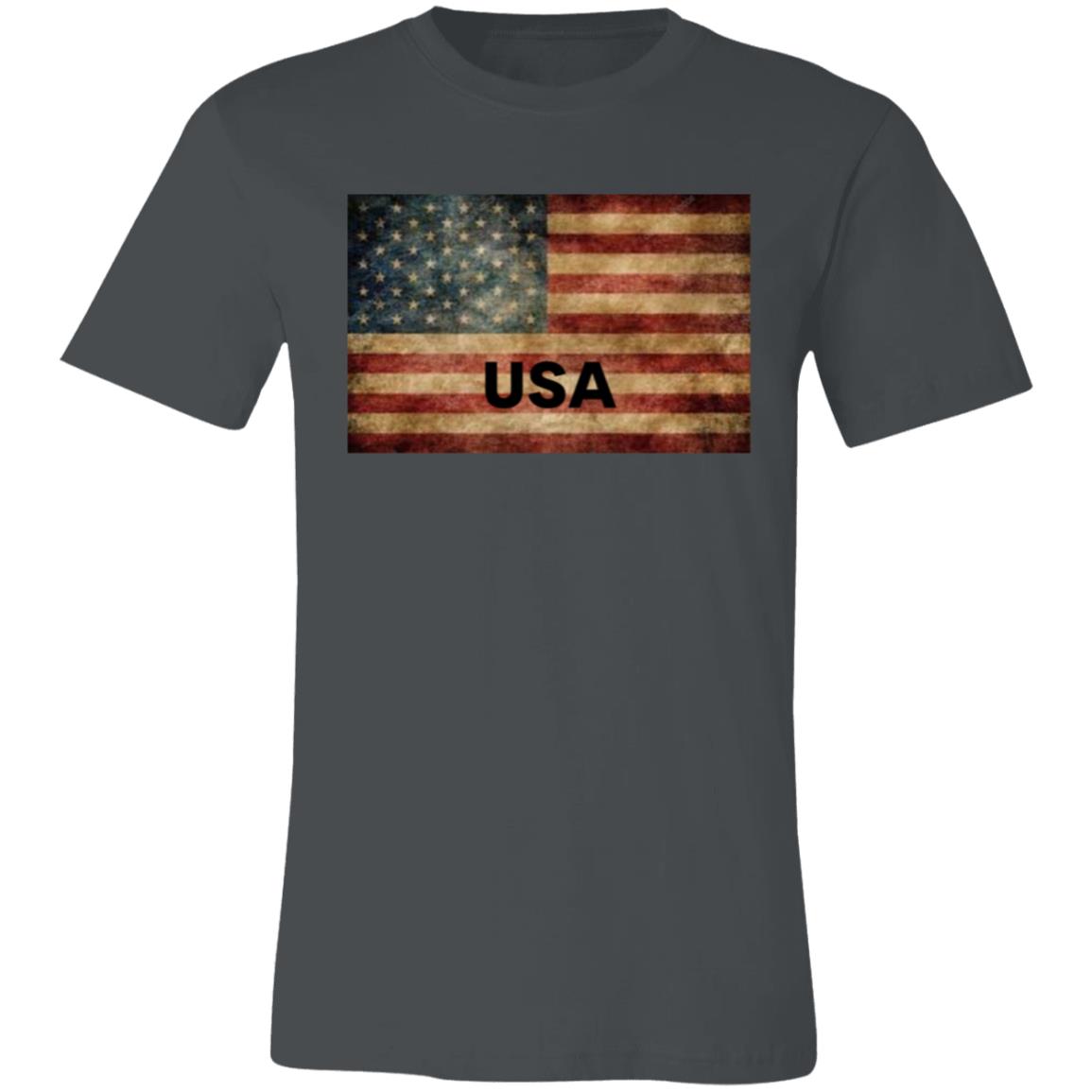 American Flag -- Unisex Jersey Short-Sleeve T-Shirt