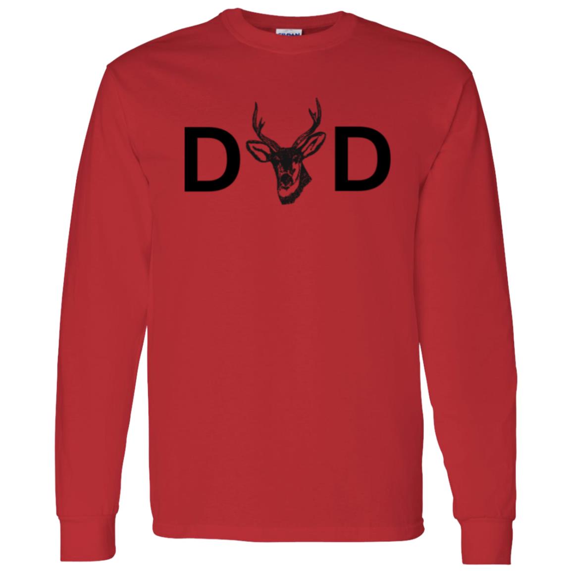 D deer D -- LS T-Shirt 5.3 oz.