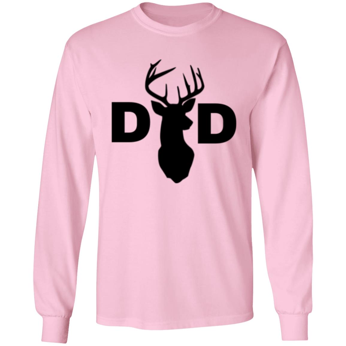 Dad Deer Dad -- LS T-Shirt 5.3 oz.