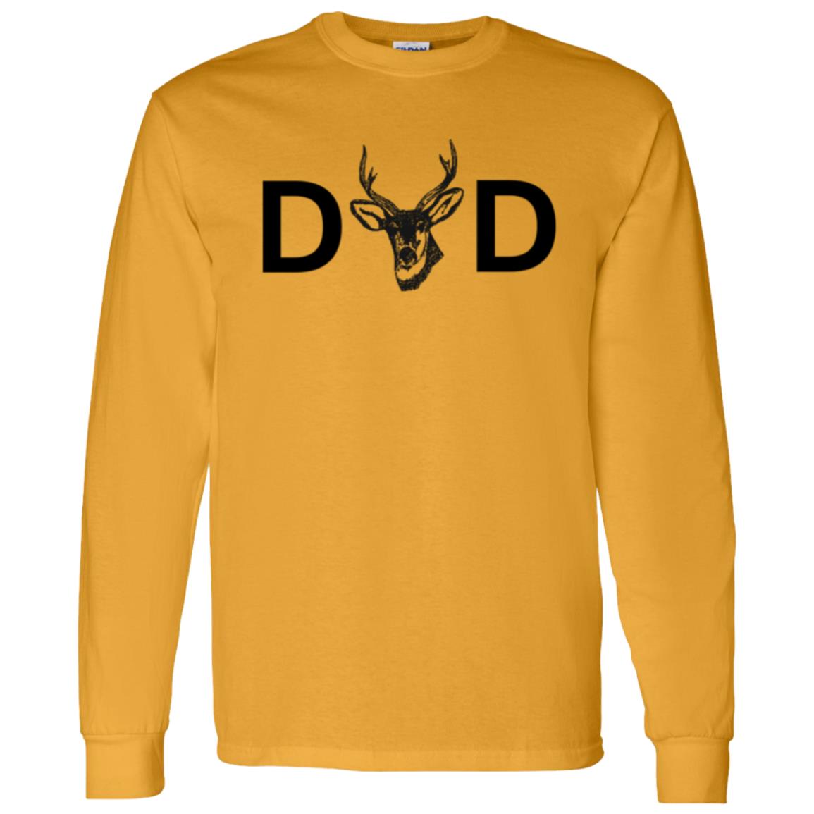 D deer D -- LS T-Shirt 5.3 oz.