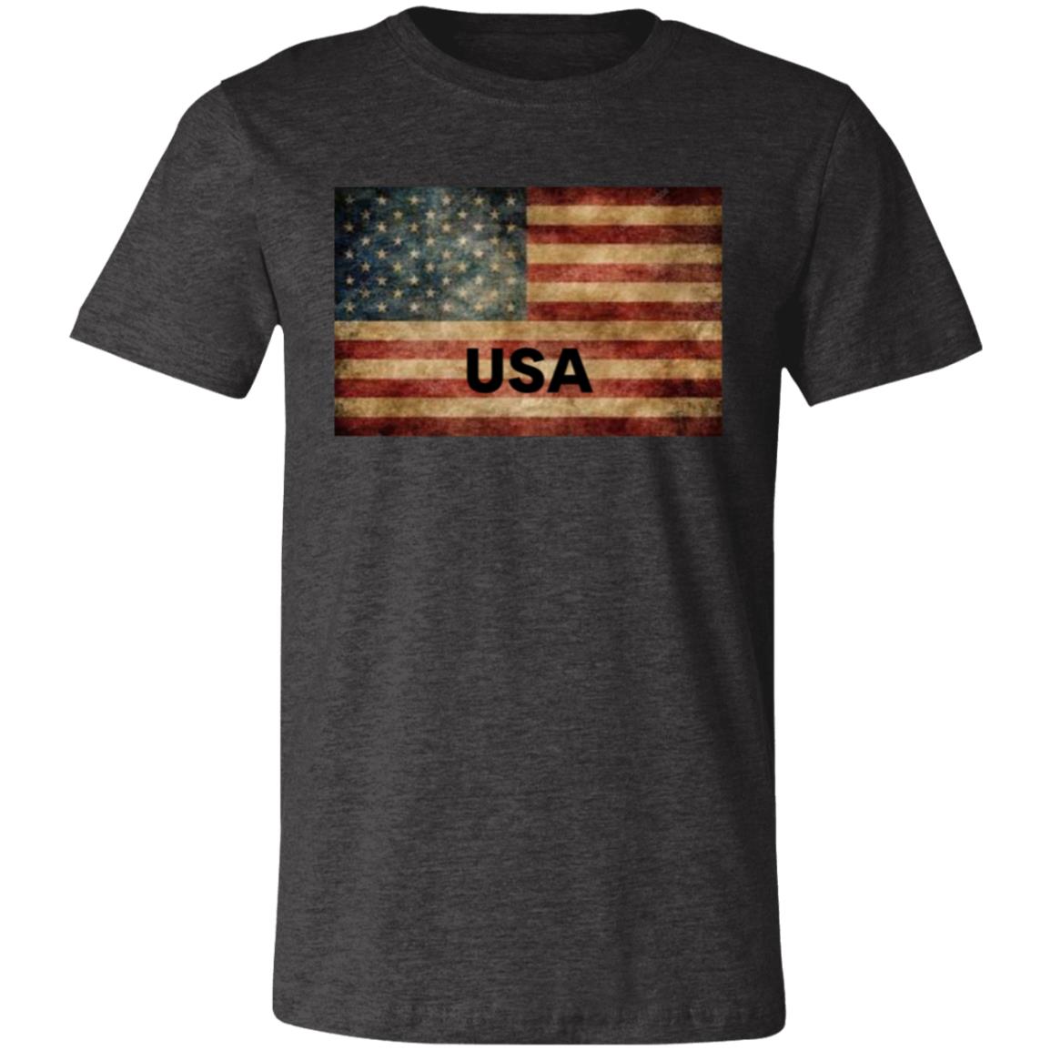 American Flag -- Unisex Jersey Short-Sleeve T-Shirt