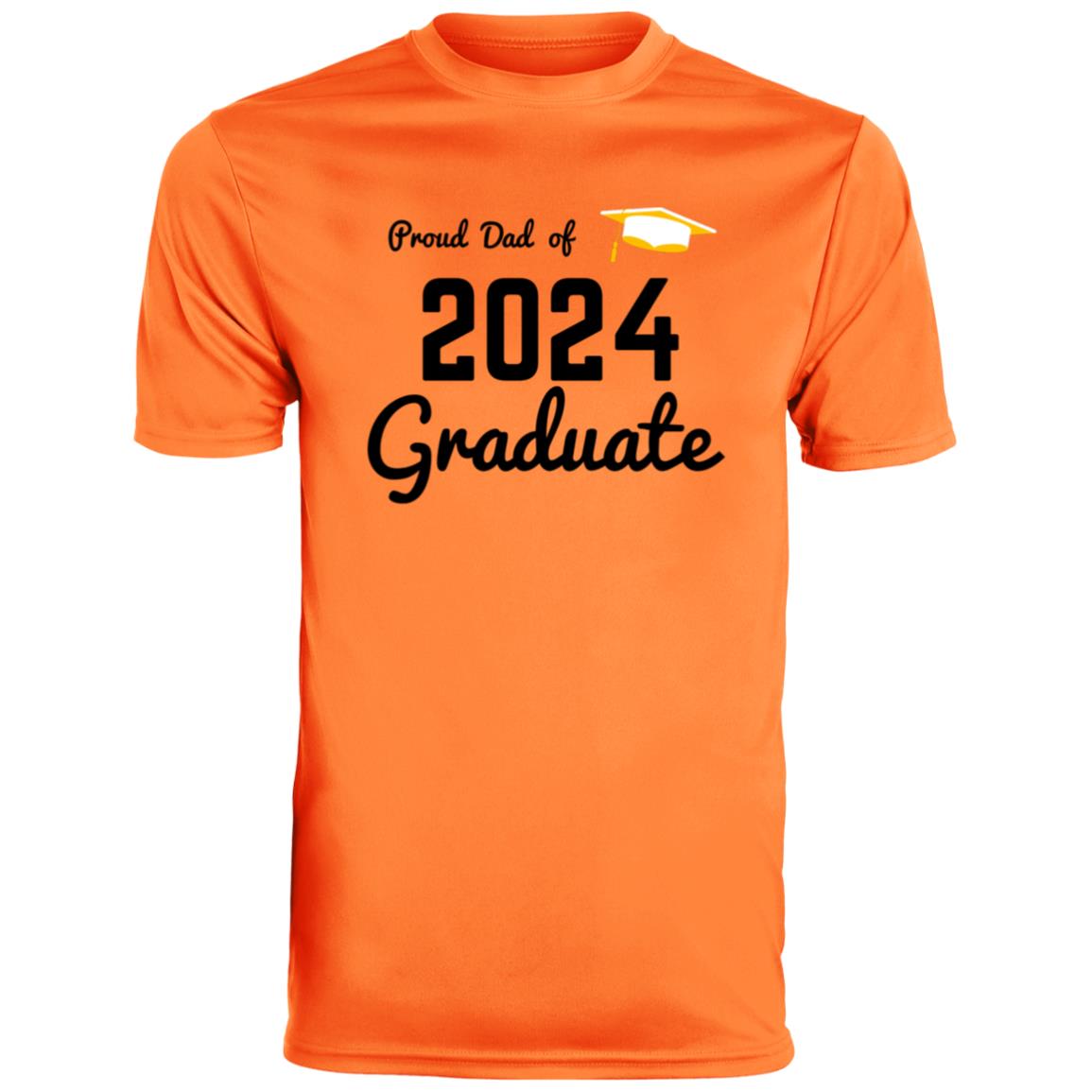 Proud Dad -- Graduate 2024 -- Men's Moisture-Wicking Tee