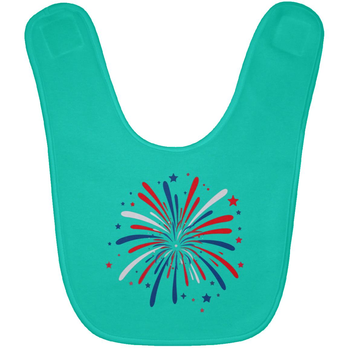 4th of July Firework -- Baby Bib