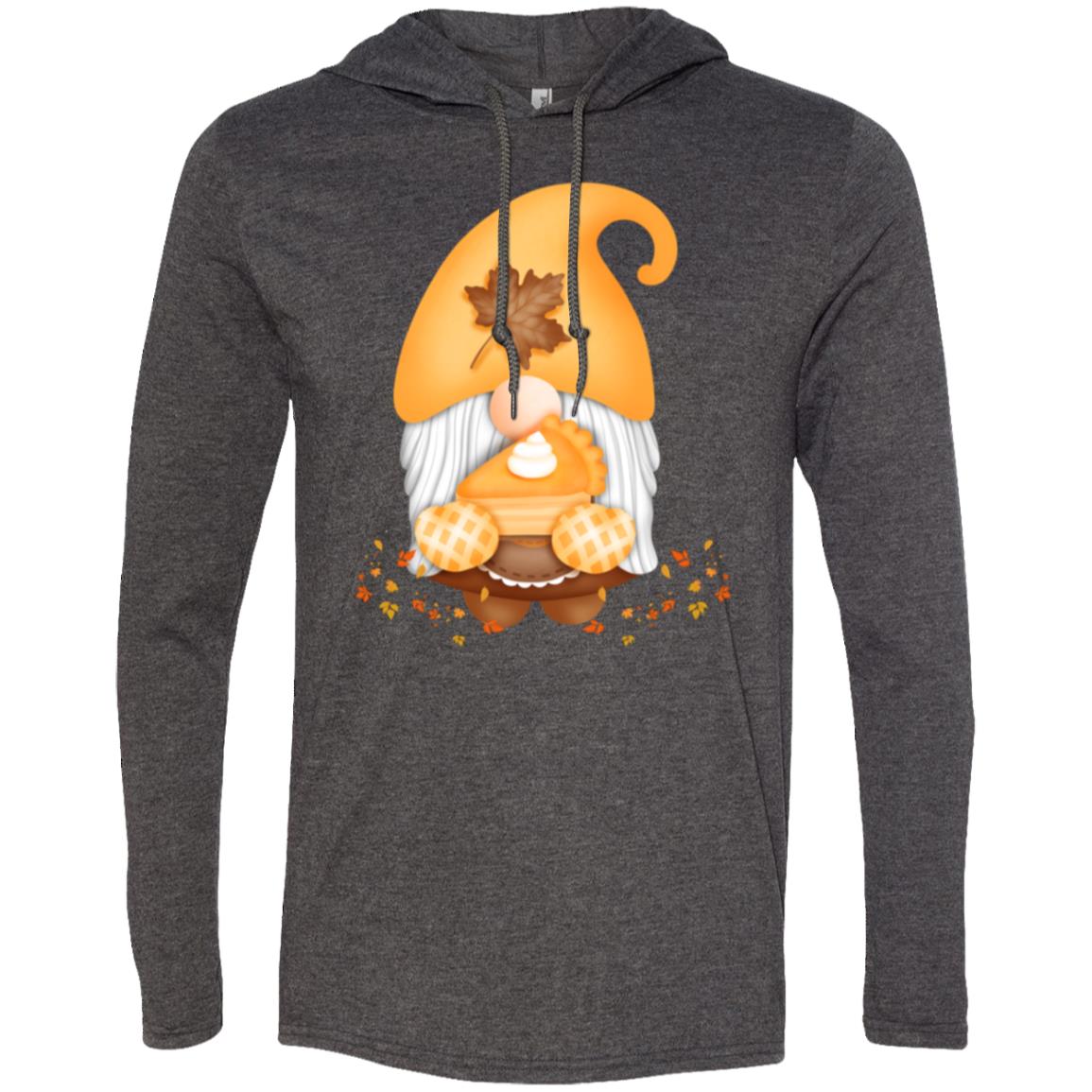 Gnome Pumpkin Pie --  Gildan LS T-Shirt Hoodie