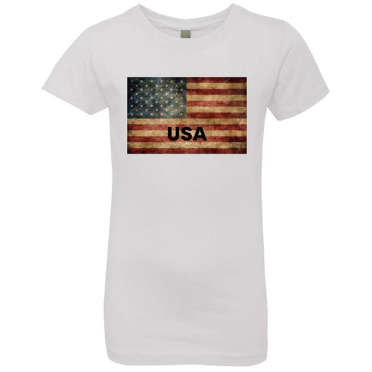 American Flag -- CLOSEOUT -- Girls' Princess T-Shirt