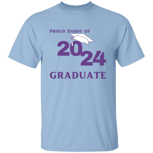 Proud Daddy -- 2024 Graduate -- T-Shirt