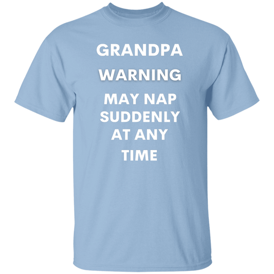 Grandpa naps white G500 5.3 oz. T-Shirt