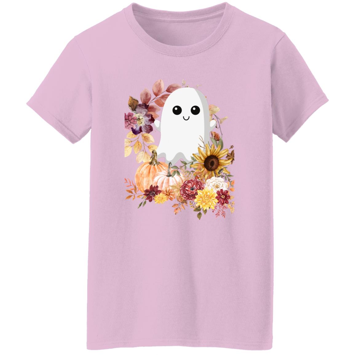 Fall Ghost --  Ladies' 5.3 oz. T-Shirt