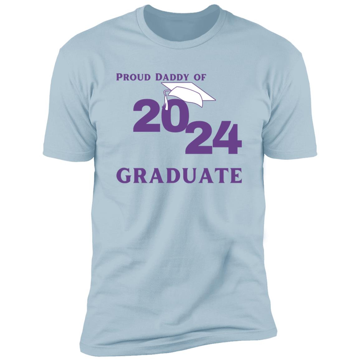 Proud Daddy --2024 Graduate -- Premium Short Sleeve T-Shirt