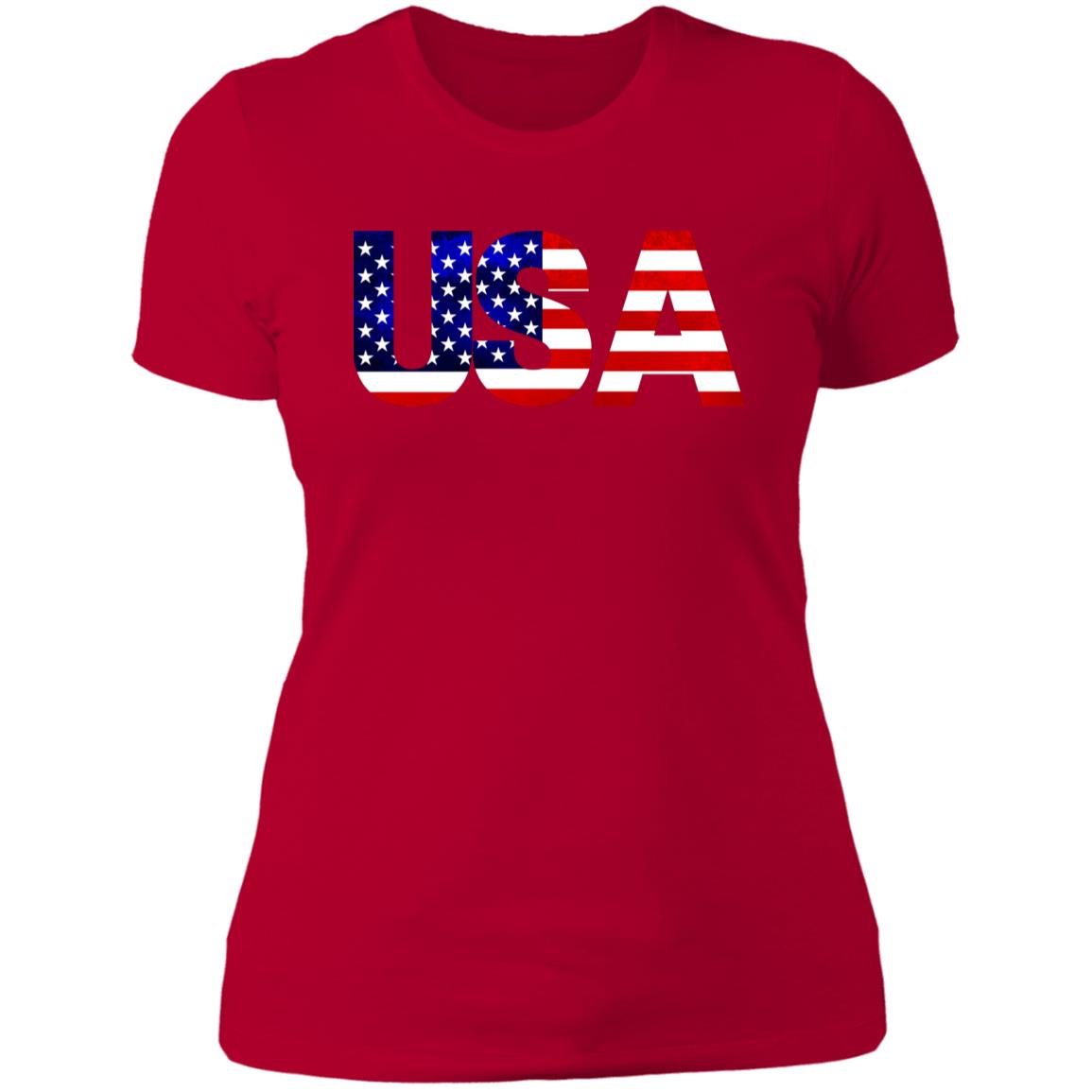 USA -- Ladies' Boyfriend T-Shirt