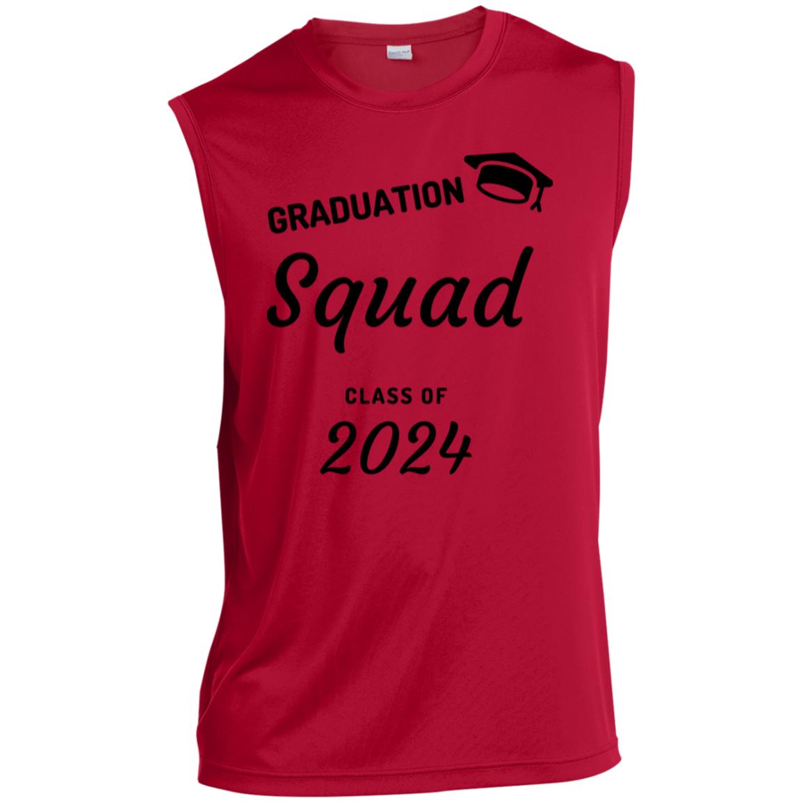 Grad Squad 2024 -- Men’s Sleeveless Performance Tee