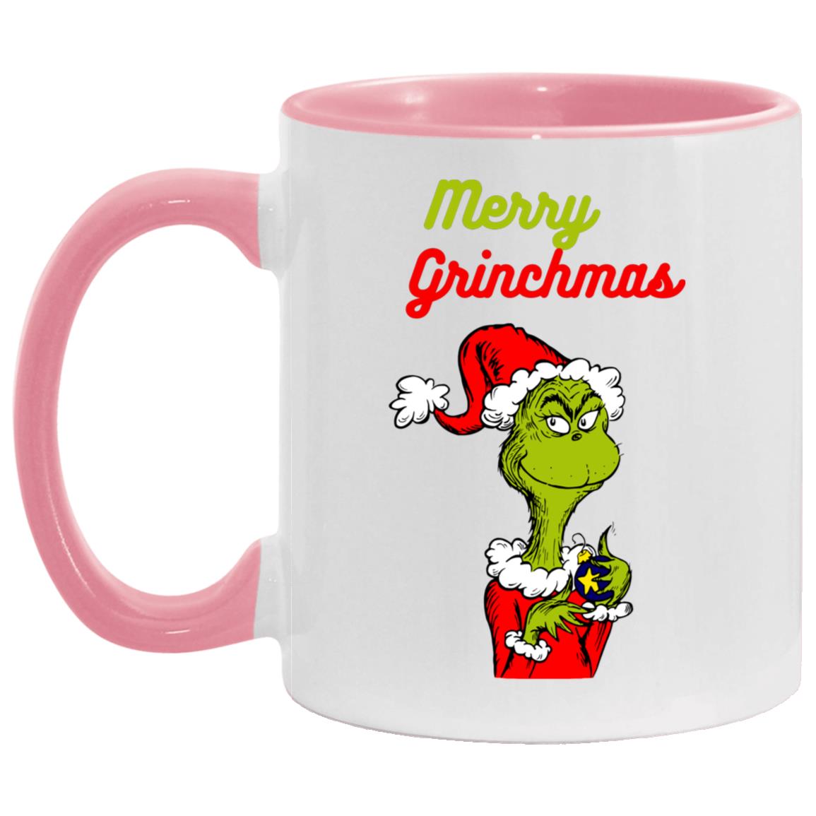 Merry Grinchmas 2 AM11OZ 11oz Accent Mug