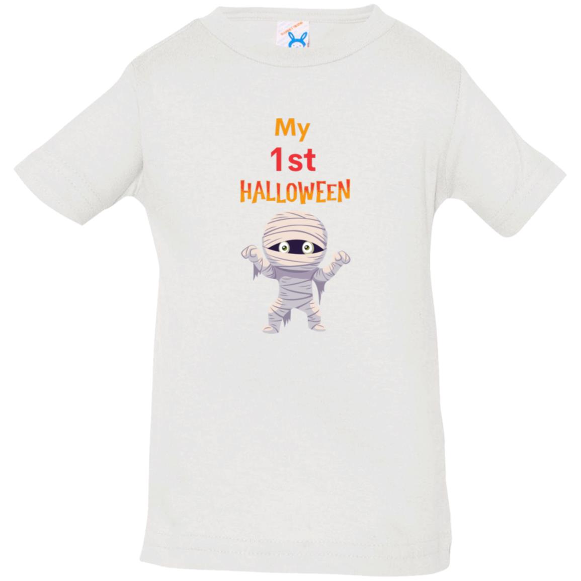 1st Halloween Mummy --  Infant Jersey T-Shirt