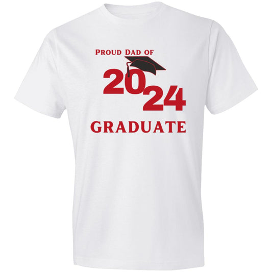 Proud Dad -- Graduate 2024 -- Lightweight T-Shirt