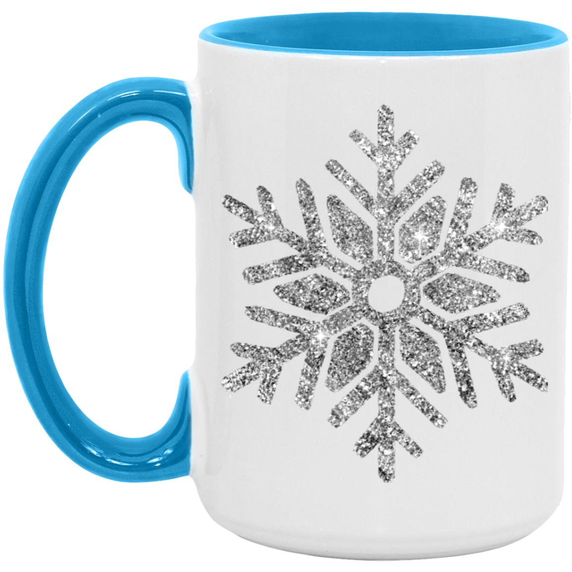 Sliver Snowflake AM15OZ 15oz Accent Mug