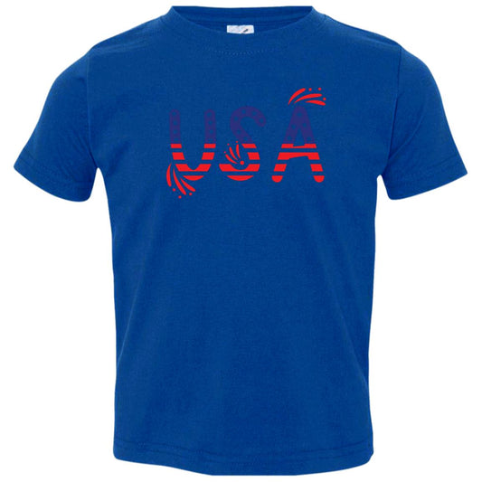 Flag USA 3321 Toddler Jersey T-Shirt