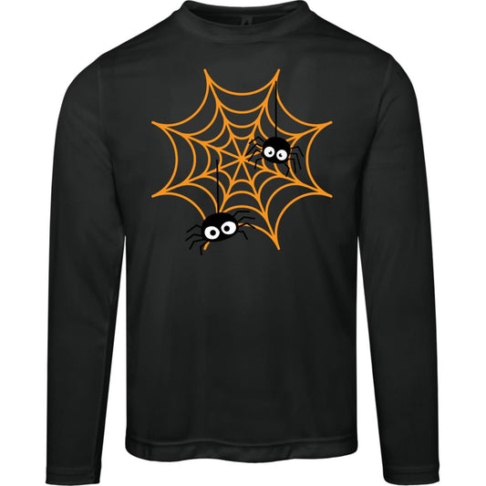 Spiders on Web-- Men's Zone Long Sleeve Tee