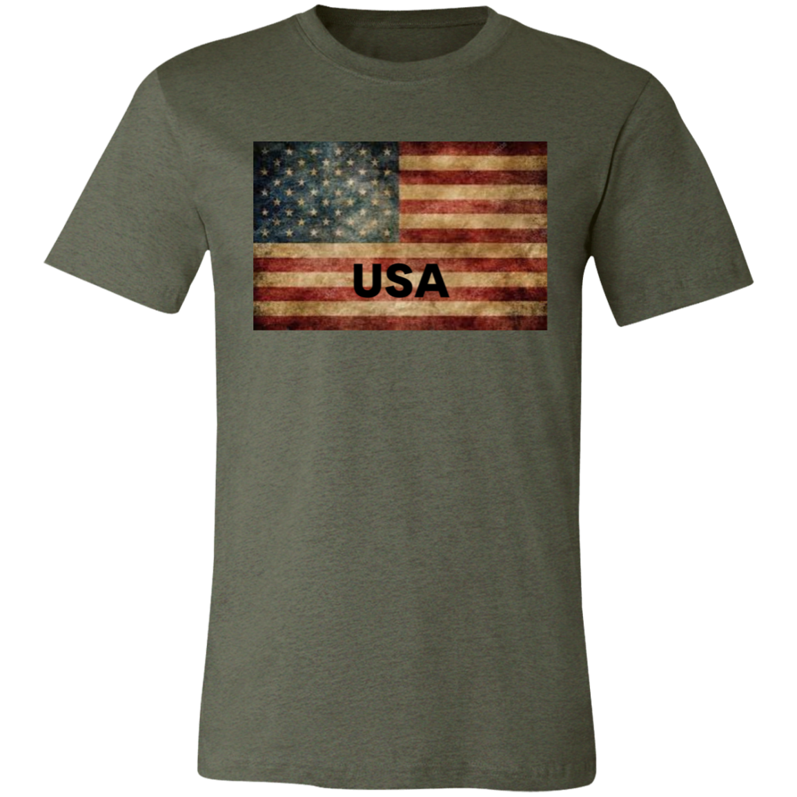 American Flag -- Unisex Jersey Short-Sleeve T-Shirt