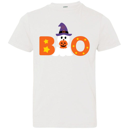 BOO Ghost -- Youth Jersey T-Shirt