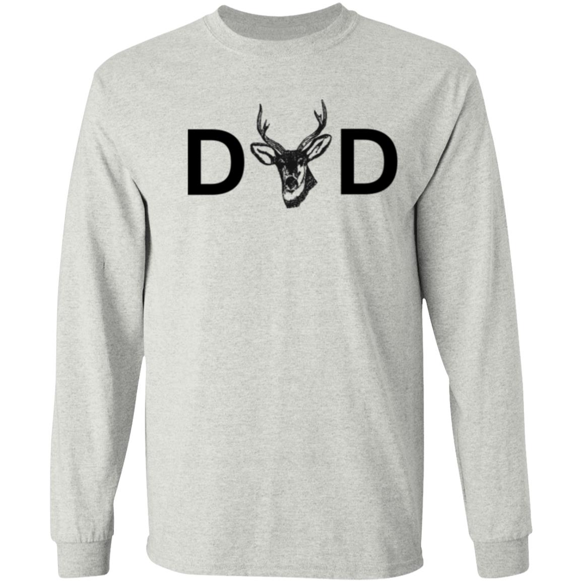 D deer D -- LS T-Shirt 5.3 oz.