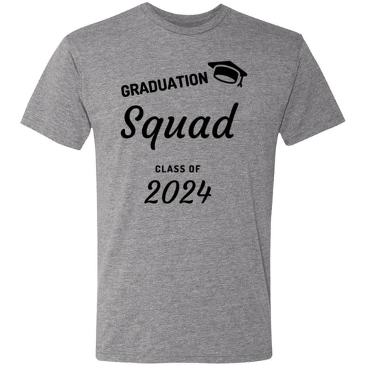 Grad Squad 2024 Black NL6010 Men's Triblend T-Shirt