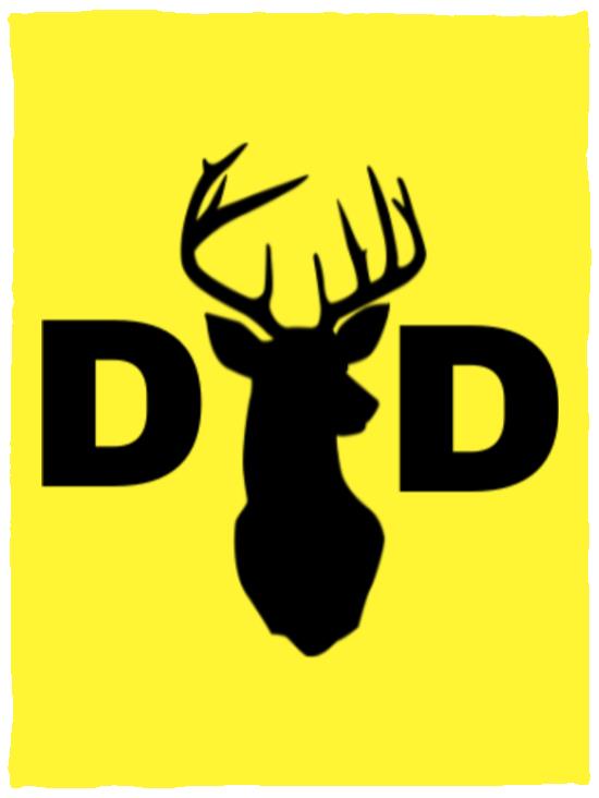 Dad Deer Dad hat VPS Cozy Plush Fleece Blanket - 30x40