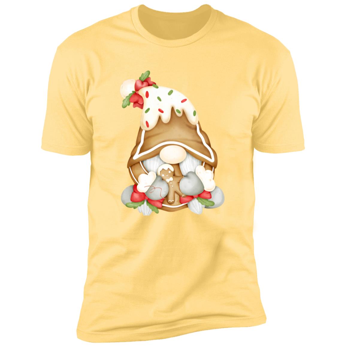 Gingerbread Gnome NL3600 Premium Short Sleeve T-Shirt