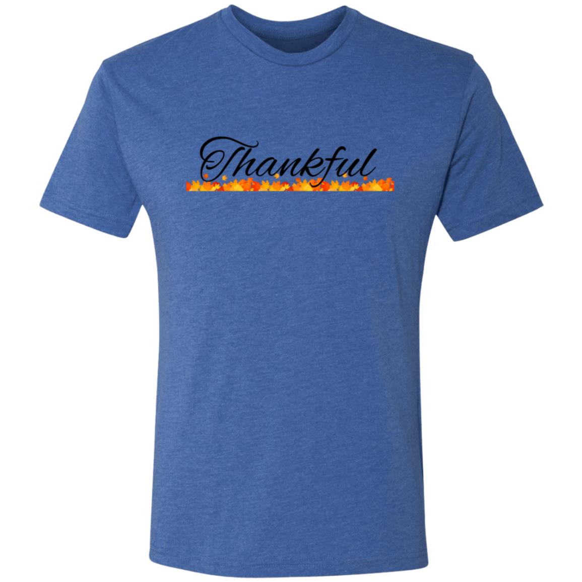 Thankful -- Men's Triblend T-Shirt