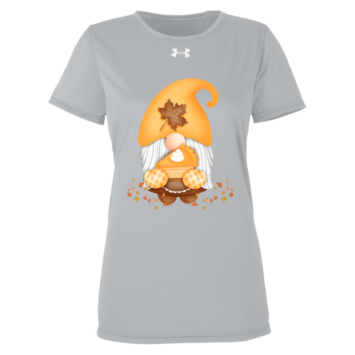 Gnome Pumpkin Pie 1376847 Under Armour Womens Team Tech Tee