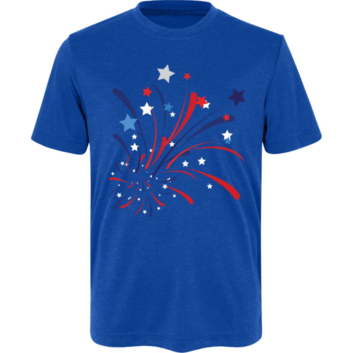 4th of July Firework -- Kids Sonic Heather Tee