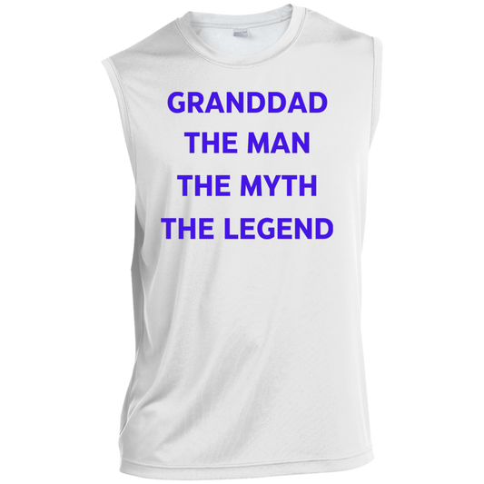 GRANDDAD THE MAN ST352 Men’s Sleeveless Performance Tee