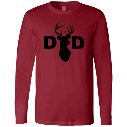 Dad Deer Dad CLOSEOUT -- Men's Jersey LS T-Shirt