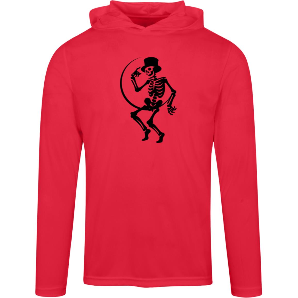 Moon and Skeleton -- Men's Zone Hooded Tee