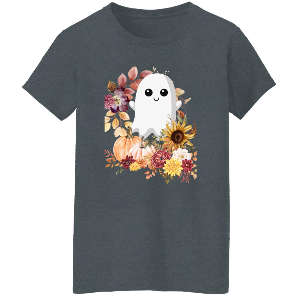 Fall Ghost --  Ladies' 5.3 oz. T-Shirt