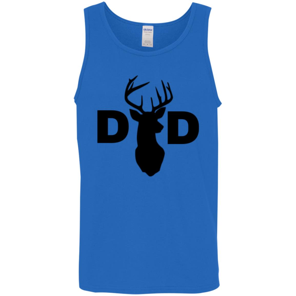 Dad Deer Dad -- Cotton Tank Top 5.3 oz.