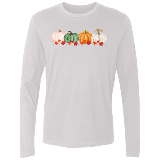 Pumpkins in a Row NL3601 Men's Premium LS