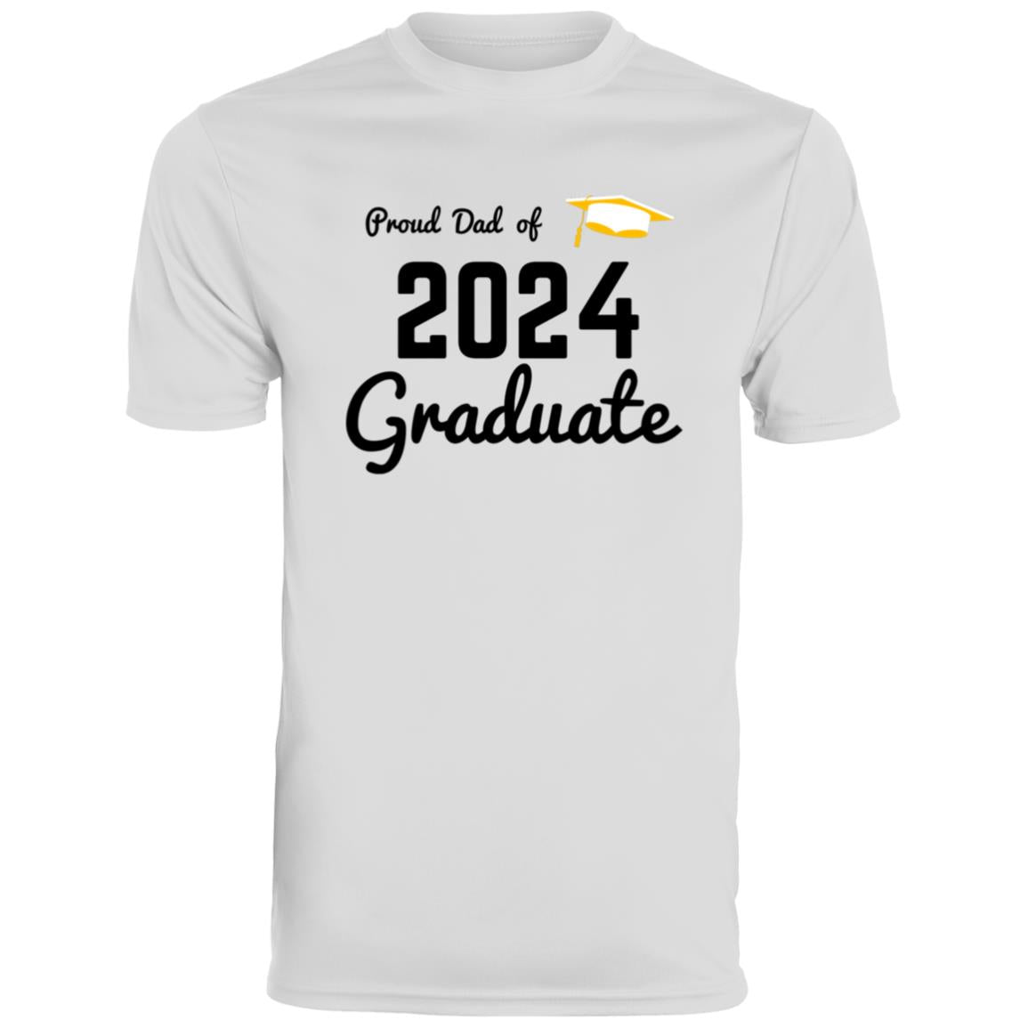 Proud Dad -- Graduate 2024 -- Men's Moisture-Wicking Tee