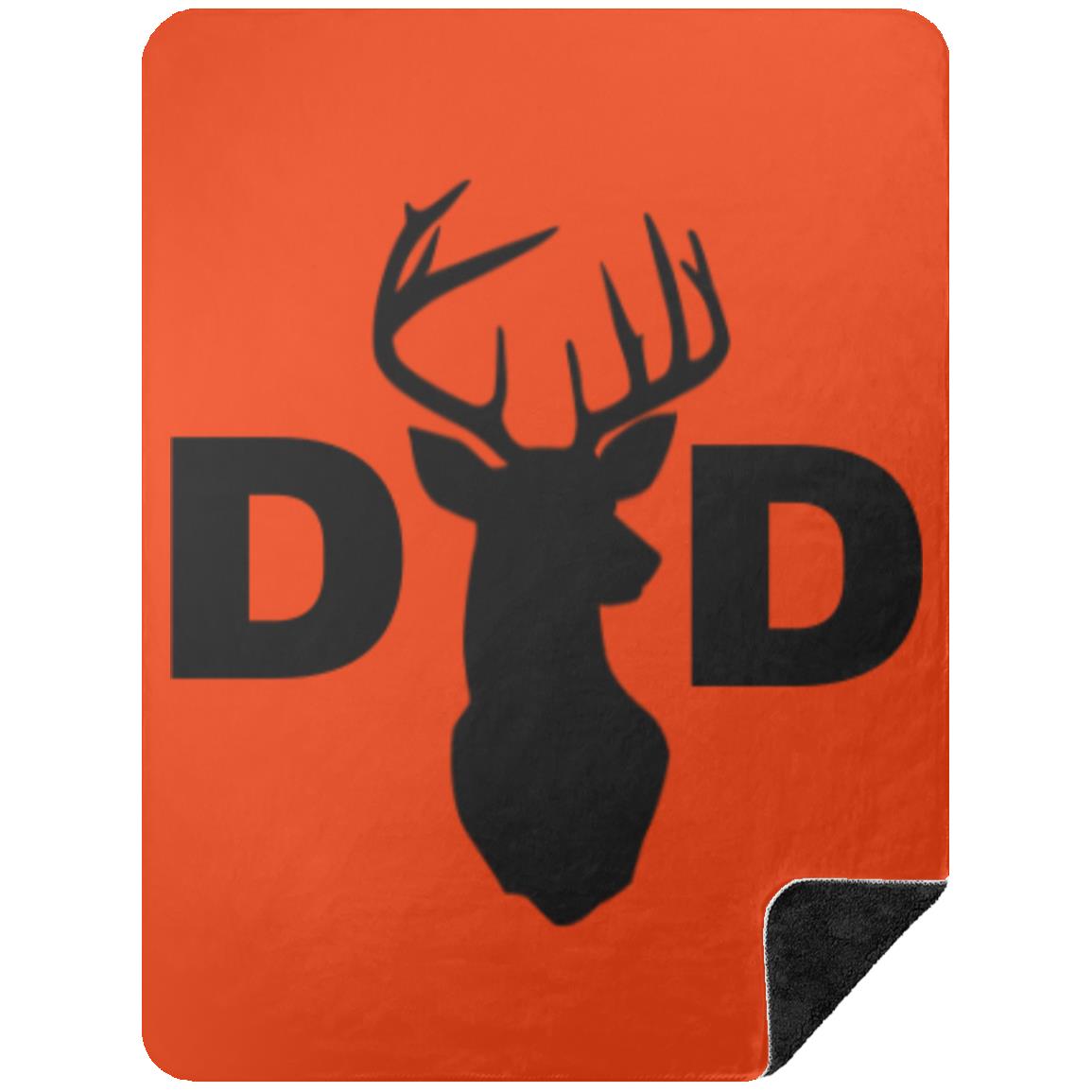 Dad Deer Dad hat BSHL Premium Black Sherpa Blanket 60x80