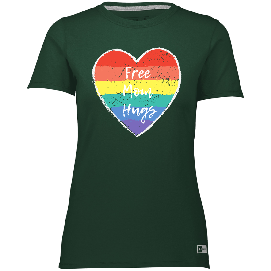 Free Mom Hugs -- Ladies’ Essential Dri-Power Tee