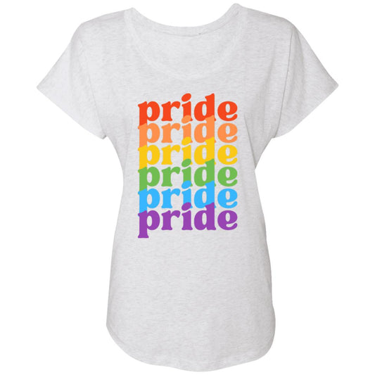 Pride Pride Pride NL6760 Ladies' Triblend Dolman Sleeve