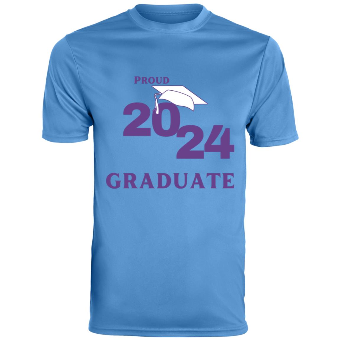 Proud 2024 Graduate -- Men's Moisture-Wicking Tee