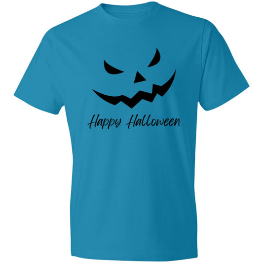 Scary Jack O Lantern Face CLOSEOUT --  Lightweight T-Shirt 4.5 oz