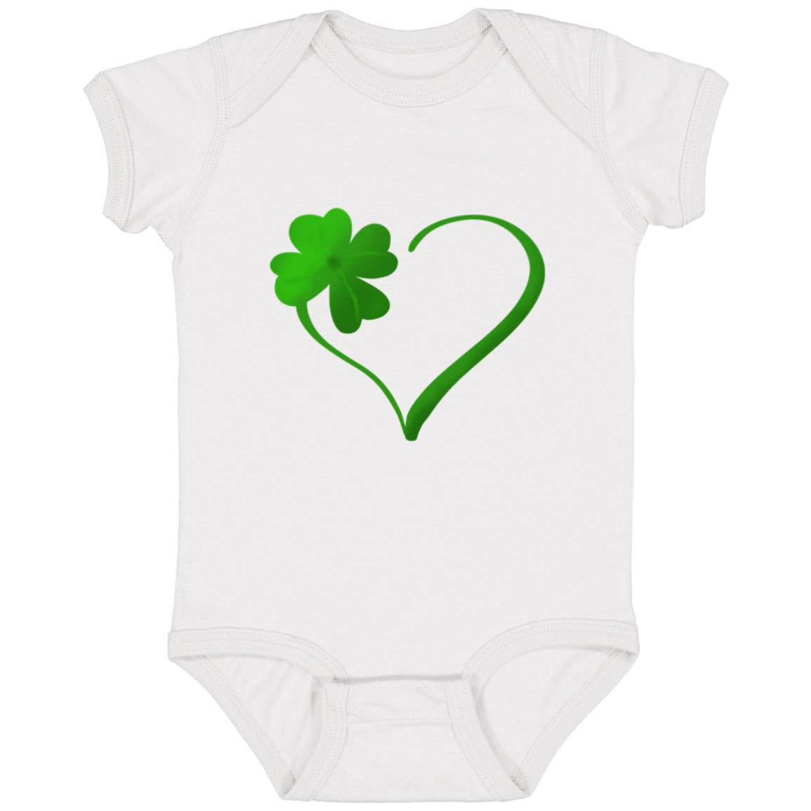 Clover Heart -- Infant Fine Jersey Bodysuit