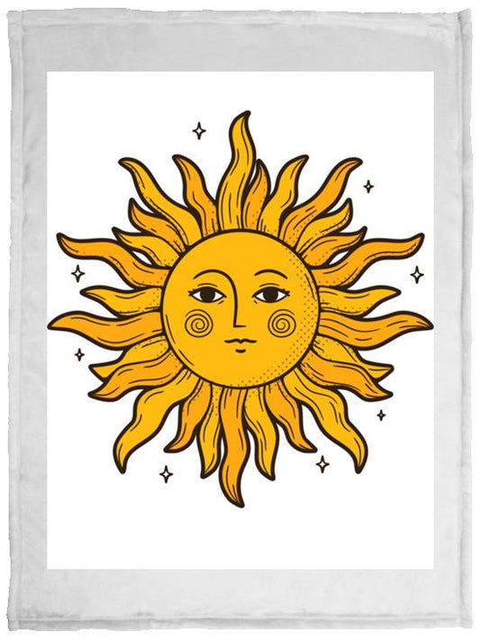 Sun T-shirt (1) VPS Cozy Plush Fleece Blanket - 30x40