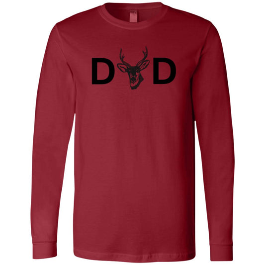 D deer D  CLOSEOUT -- Men's Jersey LS T-Shirt