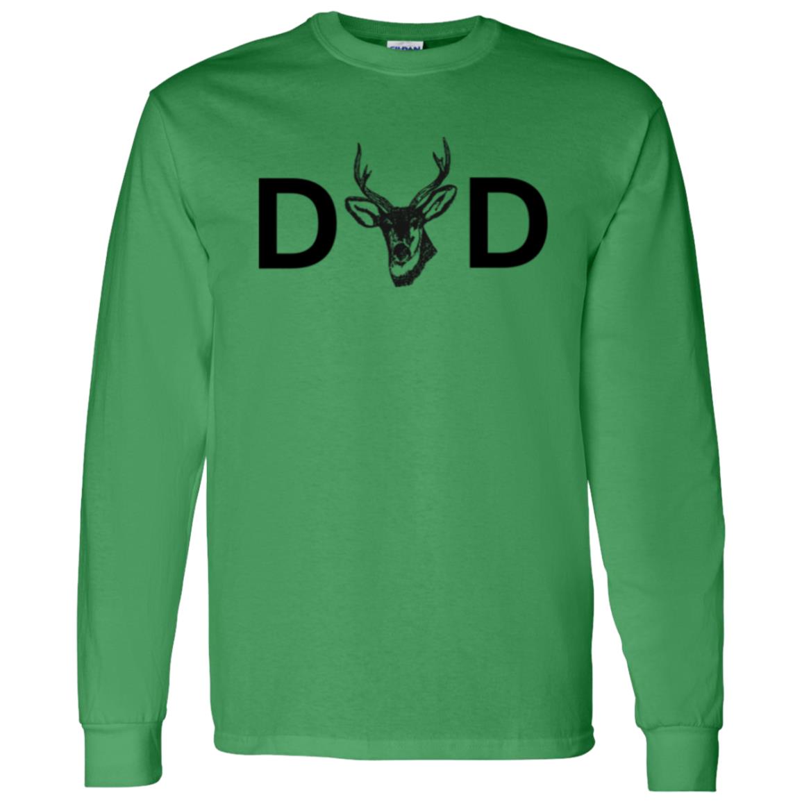 D deer D -- LS T-Shirt 5.3 oz.